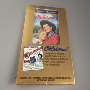 Rodgers & Hammerstein Oklahoma 1955‎ Soundtrack Cassette Tape Musical